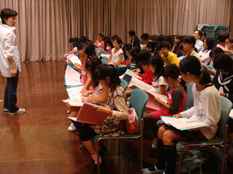 子ども合唱講座2011